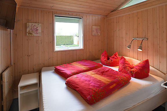 Schlafzimmer mit Doppel´betten 160 x 200 cm