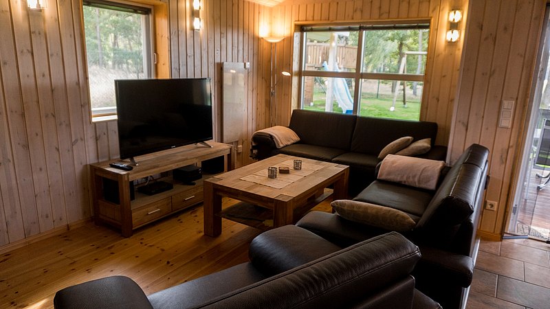 Wohnzimmer: Ferienhaus Rheinsberg